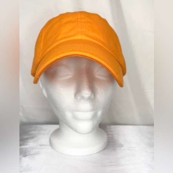 Unisex cap orange one size new - Picture 3 of 3